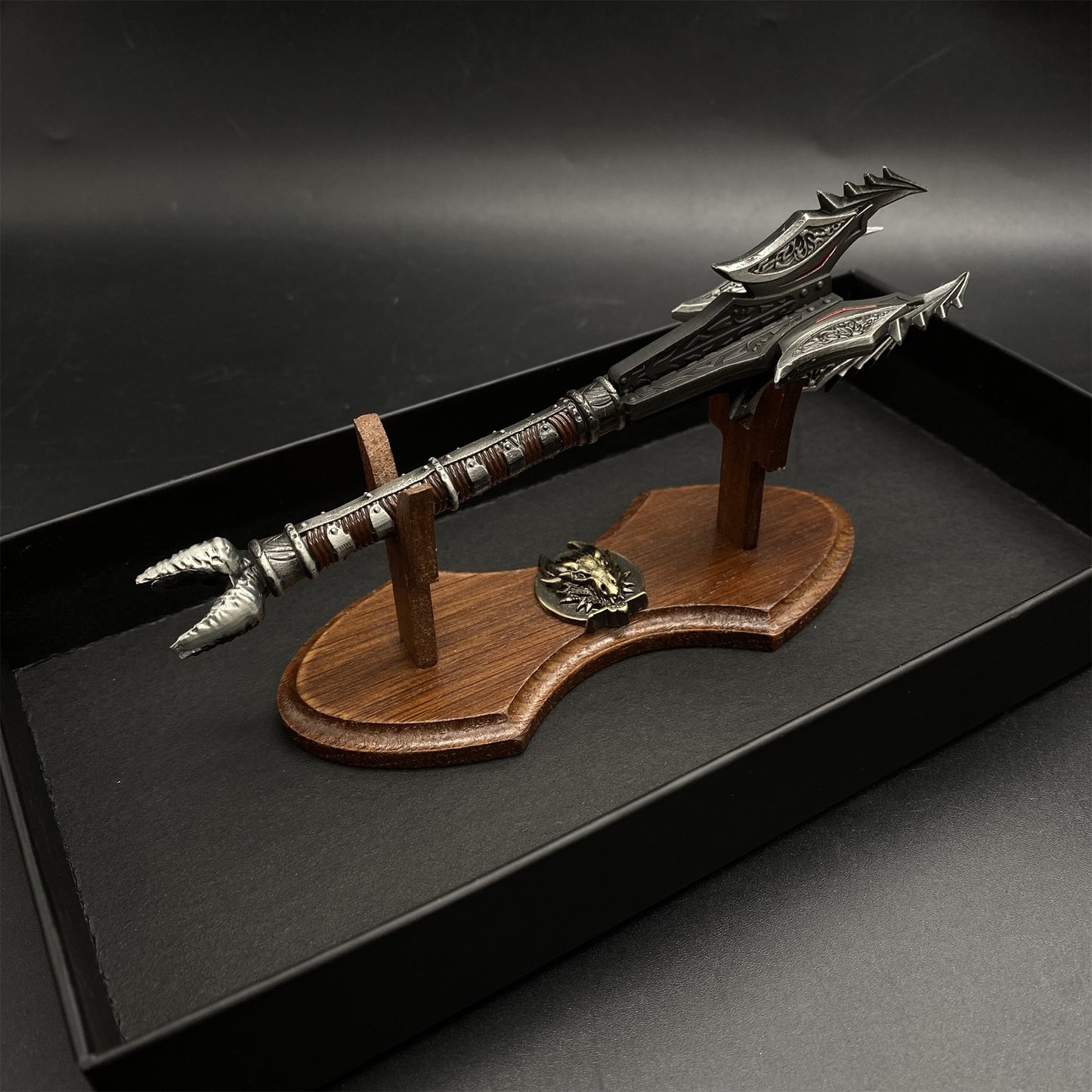 1:6 Scale Daedric Mace Metal Miniature