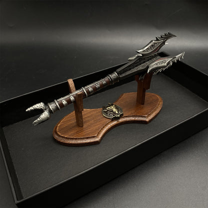 1:6 Scale Daedric Mace Metal Miniature