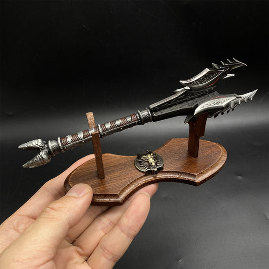 1:6 Scale Daedric Mace Metal Miniature