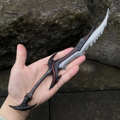 Metal Skyrim Daedric Sword Replica 1:3 Scale