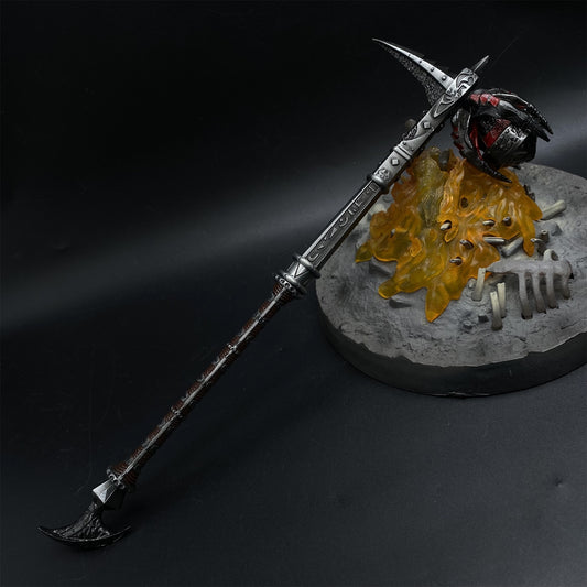 One-Sixth Two Hand Warrior Skyrim Daedric War Hammer