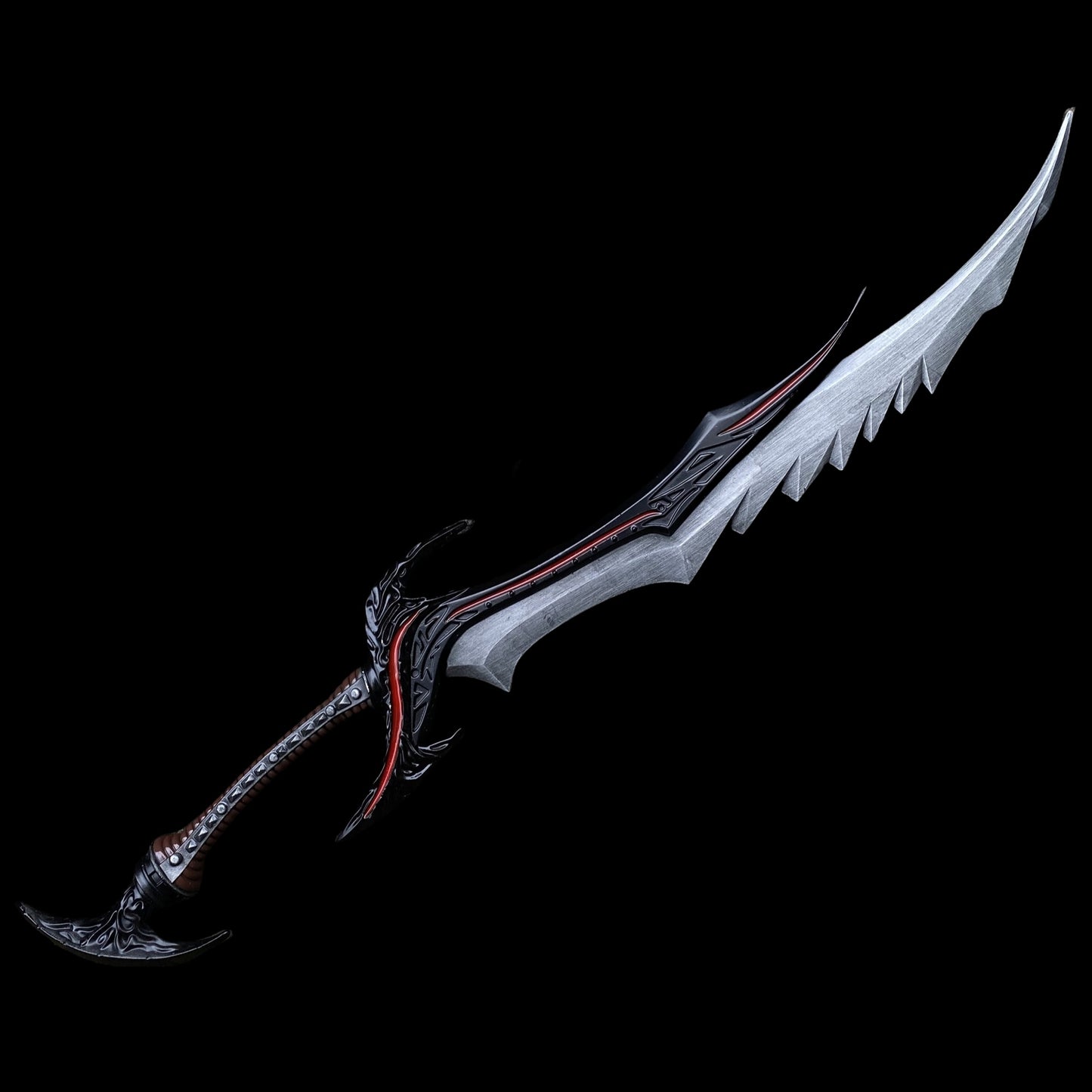 Metal Skyrim Daedric Sword Replica 1:3 Scale