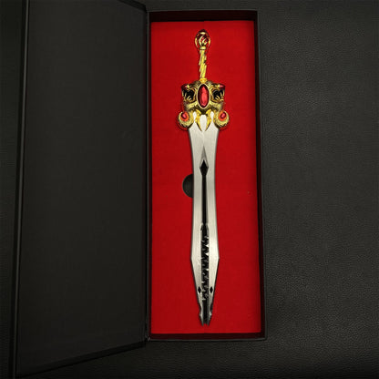 1/3 Scale Dawnfang/Duskfang Sword Metal Replica With Gift Box