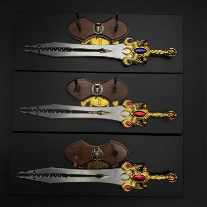 1/3 Scale Dawnfang/Duskfang Sword Metal Replica With Gift Box