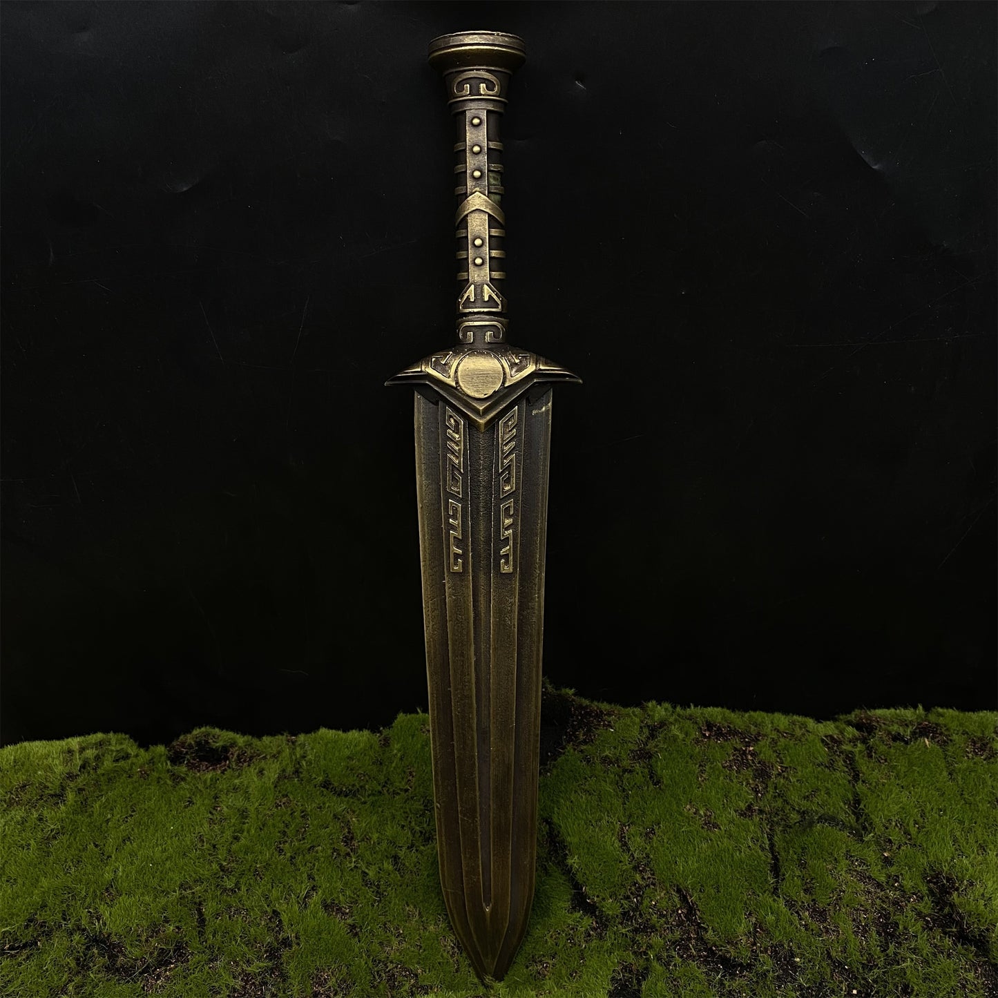 Hand-Forged Dwarven Dagger Brass Dwemer Dagger IRL