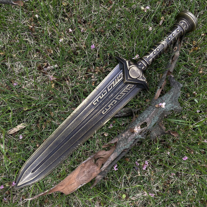 Hand-Forged Dwarven Dagger Brass Dwemer Dagger IRL