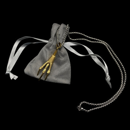 Lucan's Lucky Golden Claw Necklace