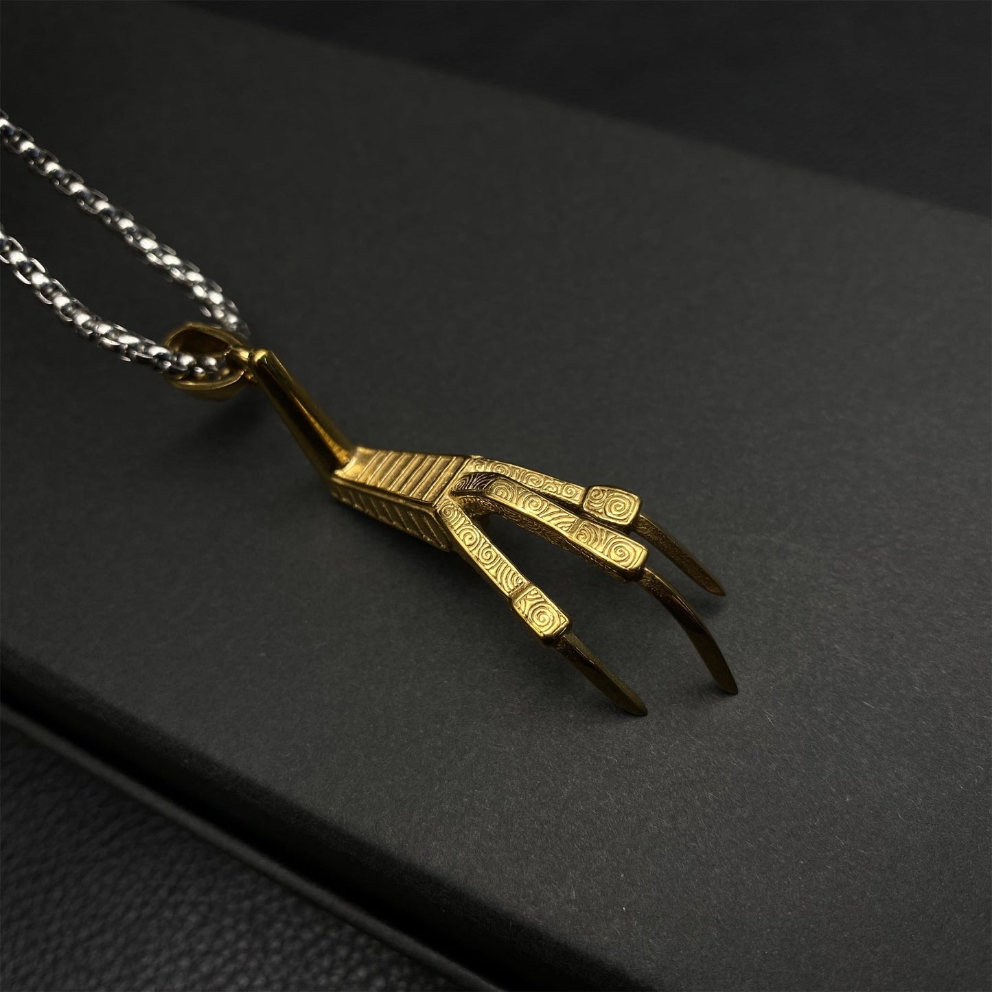 Lucan's Lucky Golden Claw Necklace