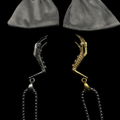 Lucan's Lucky Golden Claw Necklace
