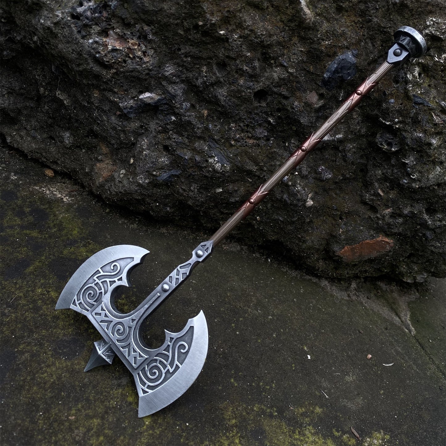 Metal Skyrim 1:6 Steel Giant Axe Miniature