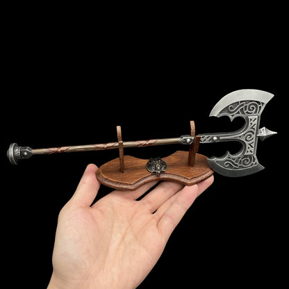 Metal Skyrim 1:6 Steel Giant Axe Miniature