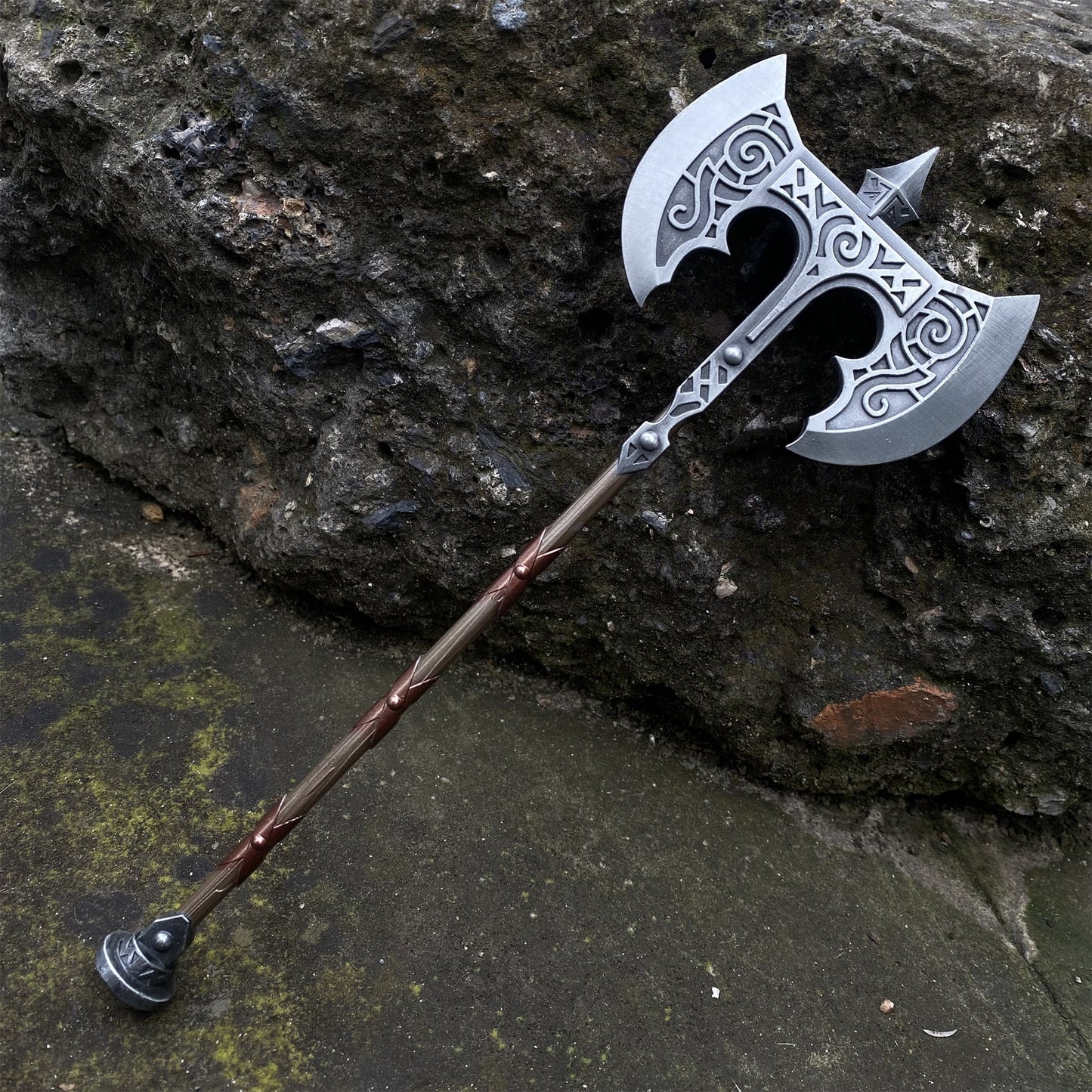 Metal Skyrim 1:6 Steel Giant Axe Miniature