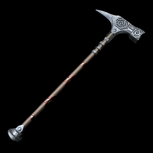 Metal 1:6 Steel War Hammer Figure Weapon Replica