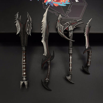 Daedric Sword Mace Axe Dagger 4 In 1 Gift Box