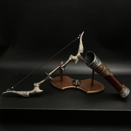 Nightingale Bow Miniature Skyrim Bow Fan Art