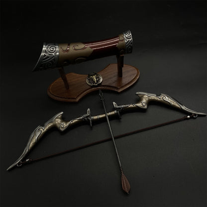 Nightingale Bow Miniature Skyrim Bow Fan Art