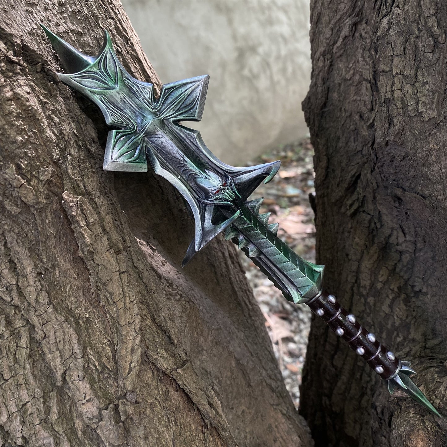 Mace Of Molag Bal Metal Art