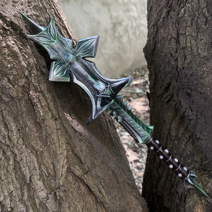 Mace Of Molag Bal Metal Art