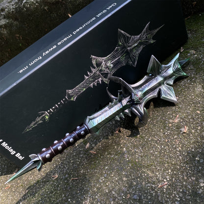 Mace Of Molag Bal Metal Art