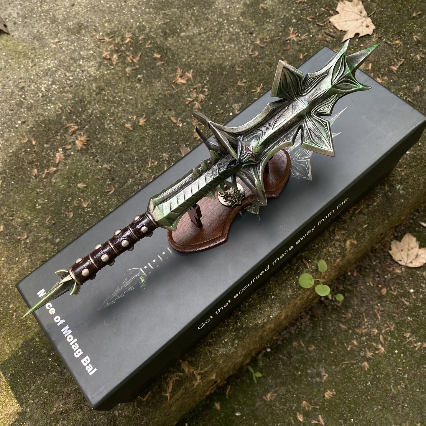 Mace Of Molag Bal Metal Art