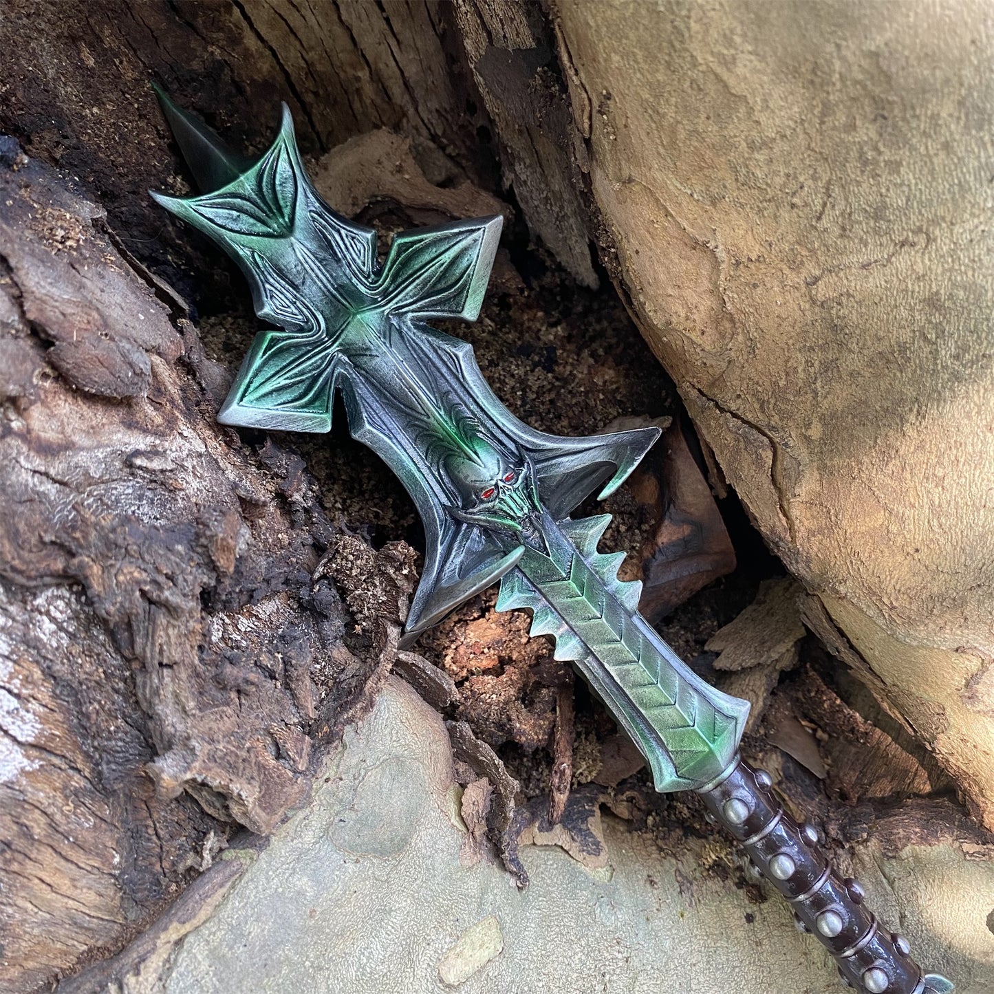 Mace Of Molag Bal Metal Art