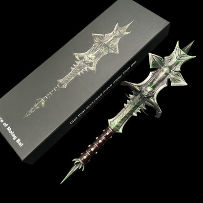 Mace Of Molag Bal Metal Art