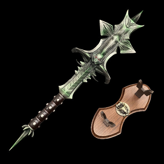 Mace Of Molag Bal Metal Art