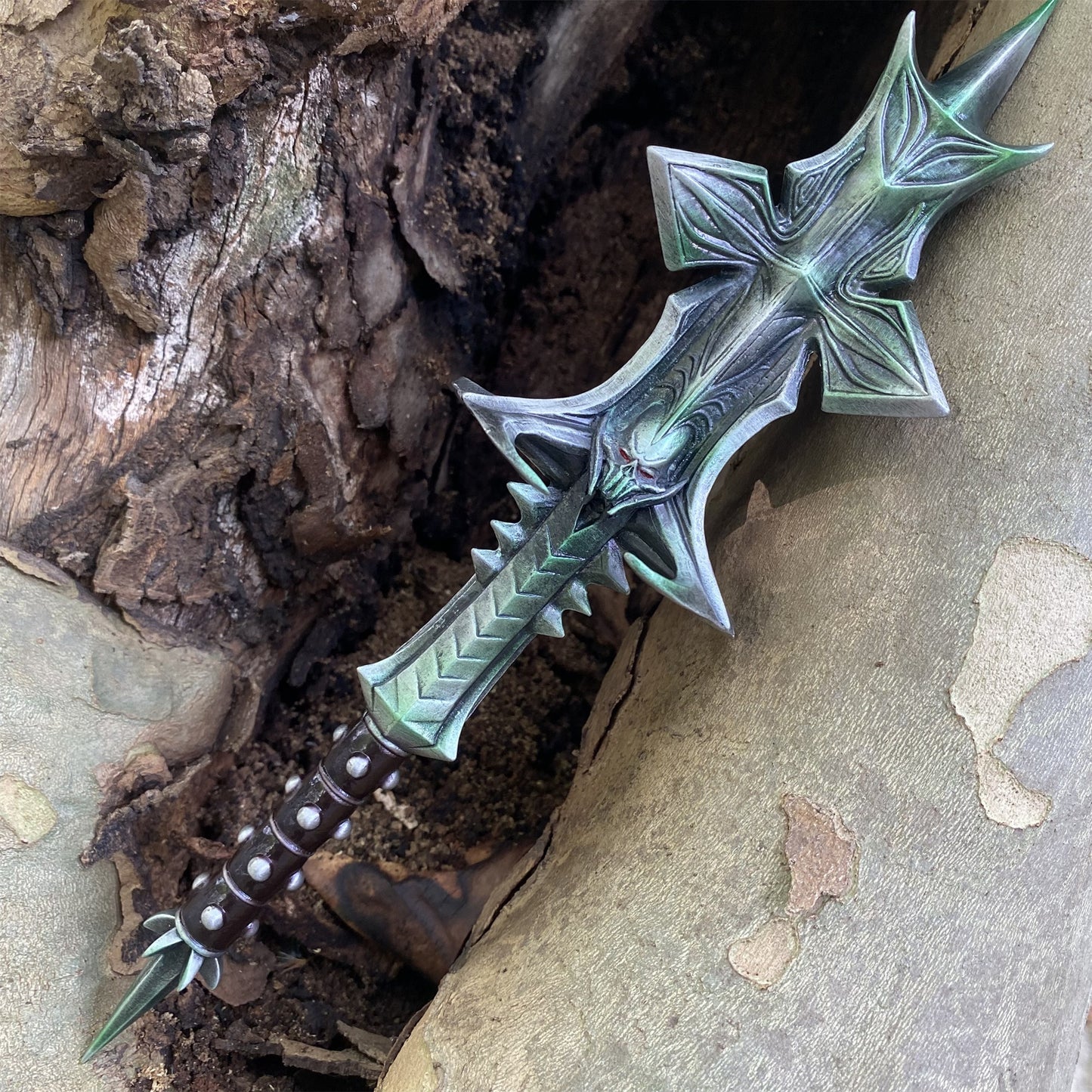 Mace Of Molag Bal Metal Art