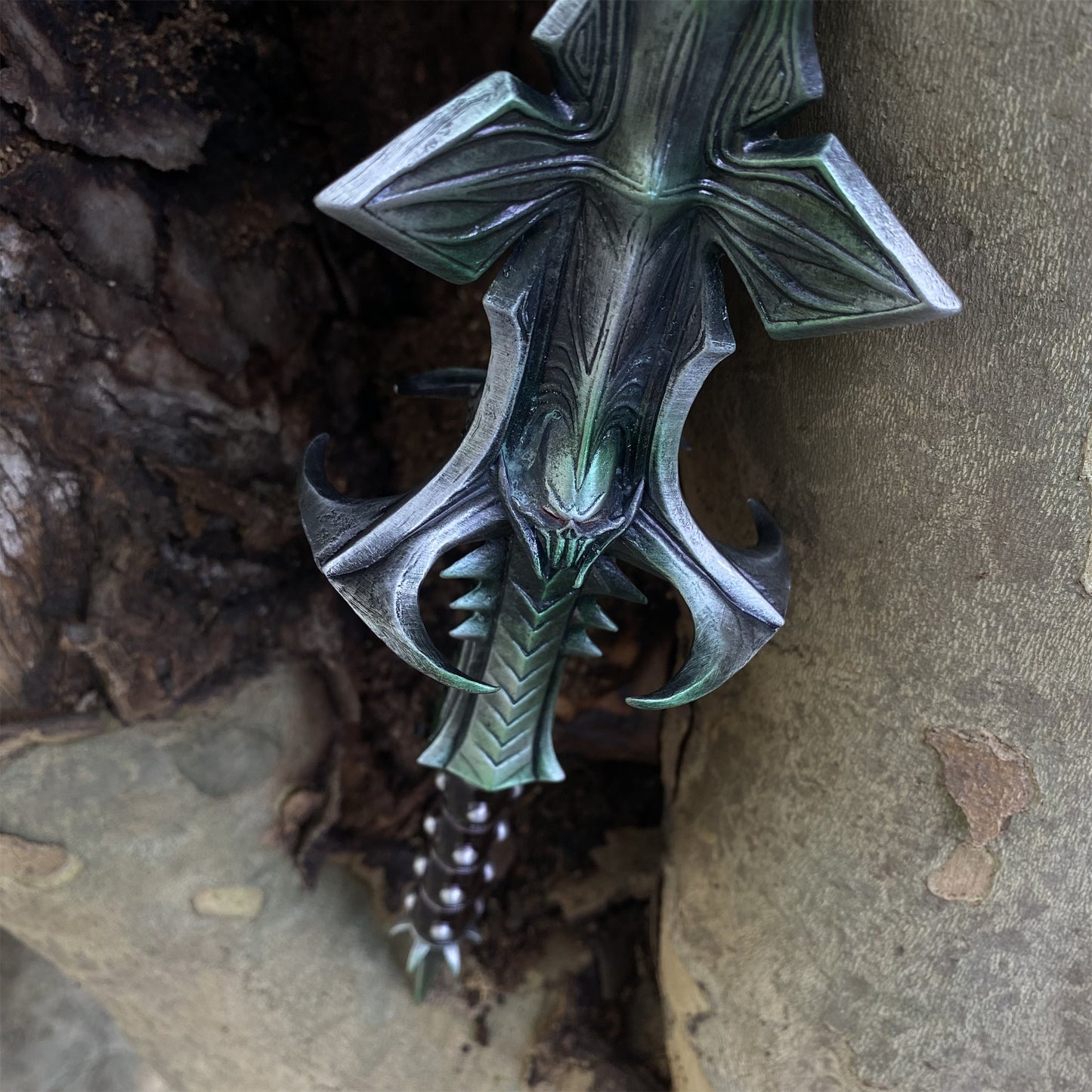 Mace Of Molag Bal Metal Art