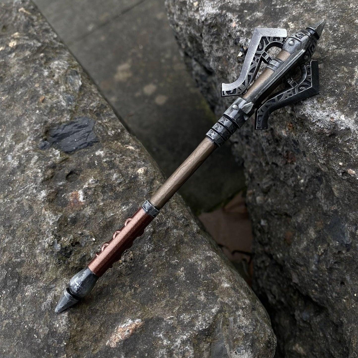 Metal One-Sixth Skyrim Steel Mace Hammer Mini Figure Weapon