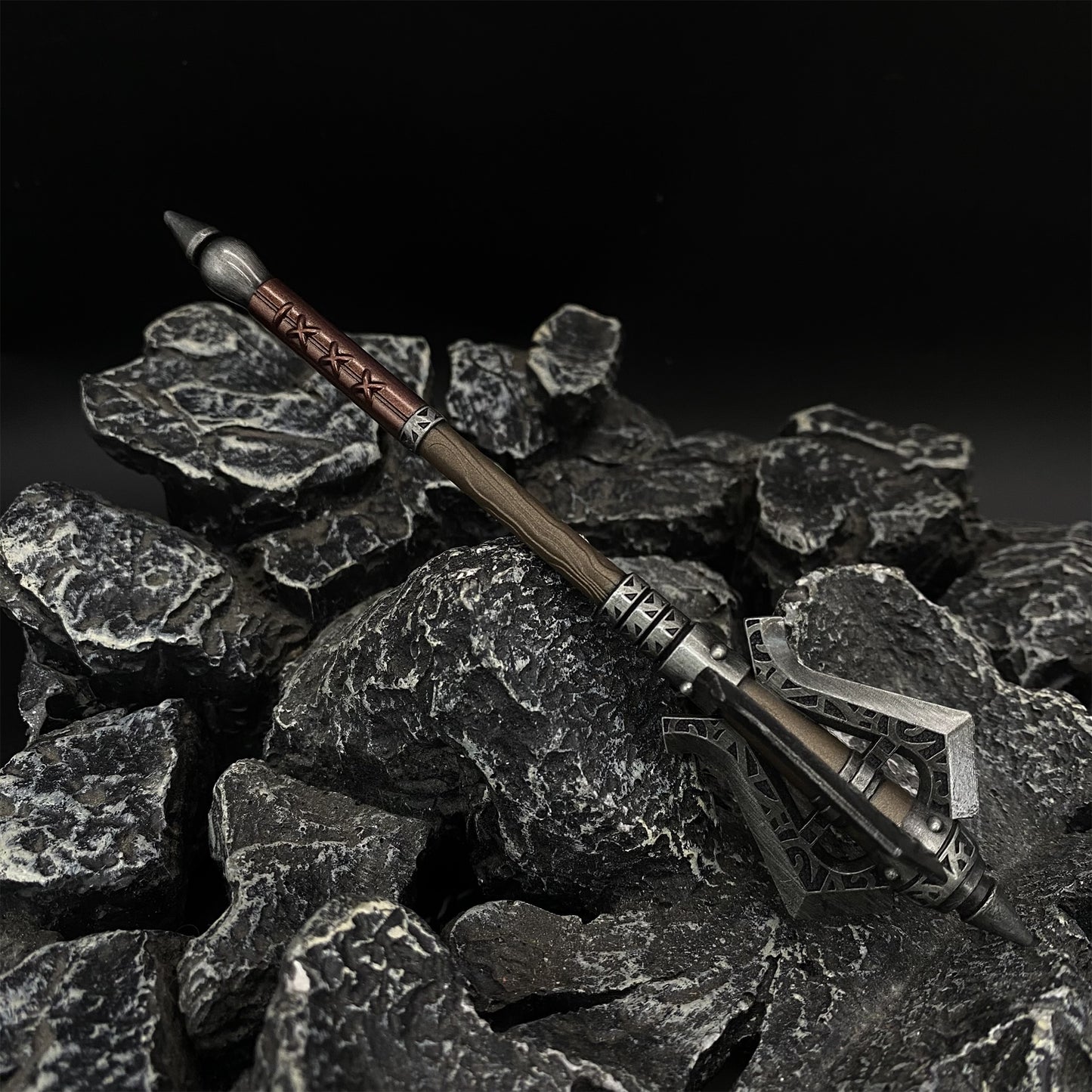 Metal One-Sixth Skyrim Steel Mace Hammer Mini Figure Weapon