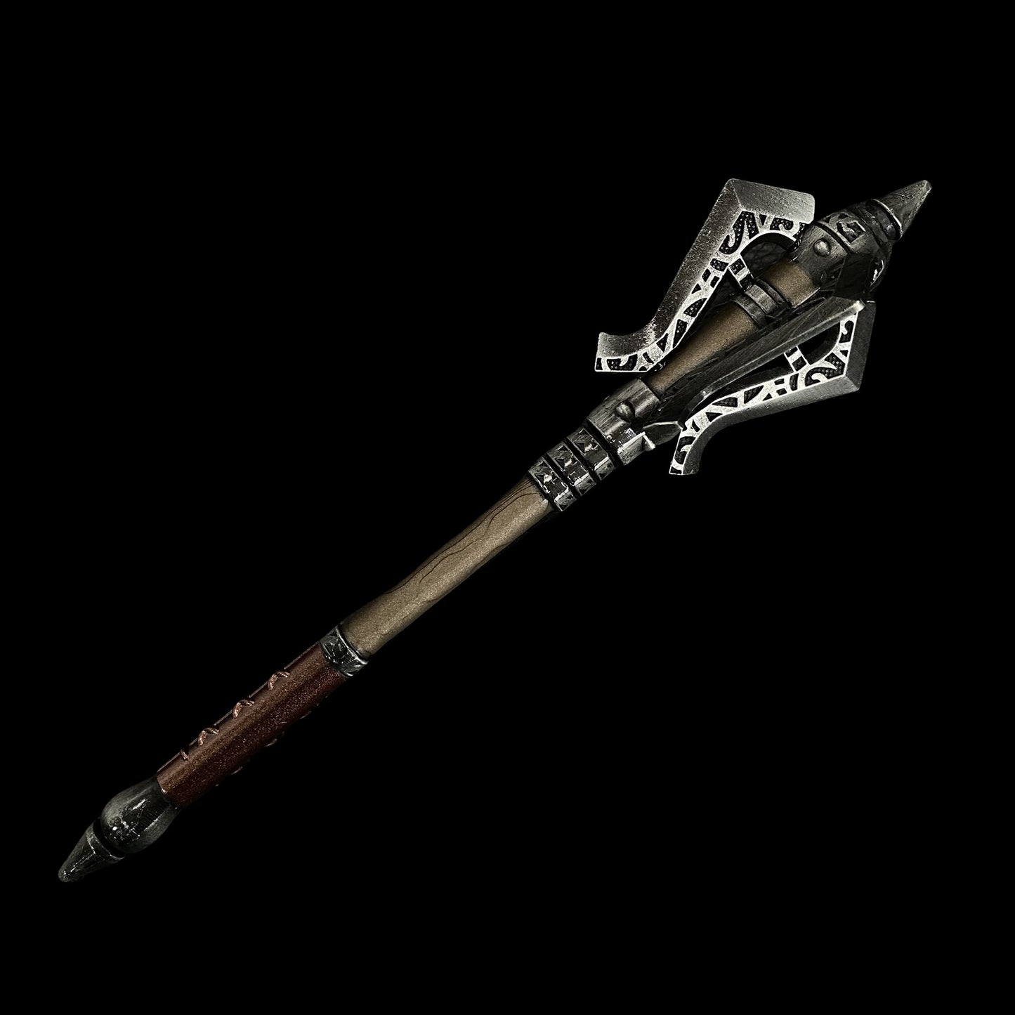 Metal One-Sixth Skyrim Steel Mace Hammer Mini Figure Weapon