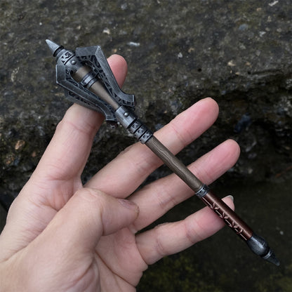 Metal One-Sixth Skyrim Steel Mace Hammer Mini Figure Weapon