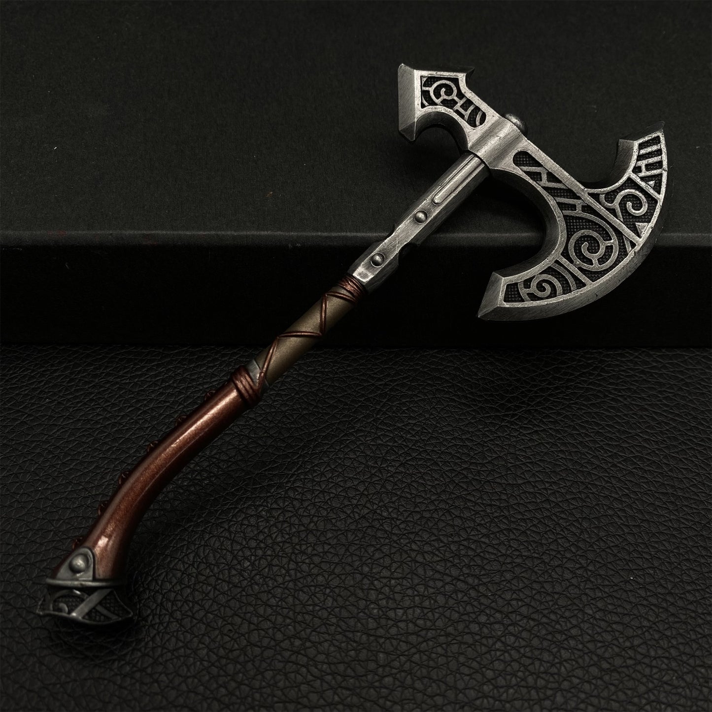 Metal One-Sixth Skyrim Skyforged Battle Axe Figure Weapon