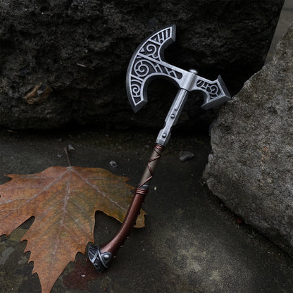 Metal One-Sixth Skyrim Skyforged Battle Axe Figure Weapon