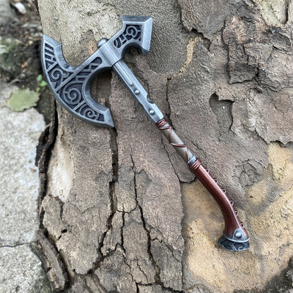 Metal One-Sixth Skyrim Skyforged Battle Axe Figure Weapon