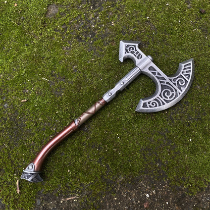 Metal One-Sixth Skyrim Skyforged Battle Axe Figure Weapon