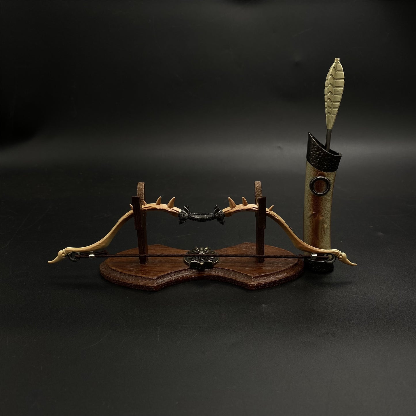 Metal 1/6 Scale Skyrim Dragon Bone Bow Miniature