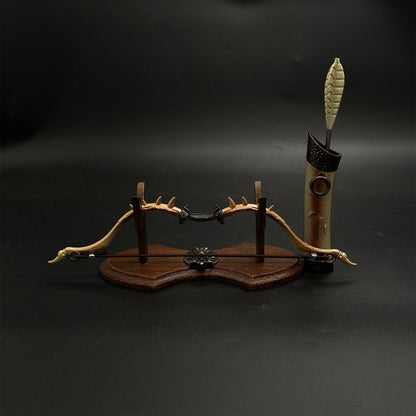 Metal 1/6 Scale Skyrim Dragon Bone Bow Miniature