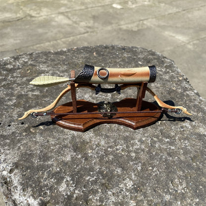 Metal 1/6 Scale Skyrim Dragon Bone Bow Miniature
