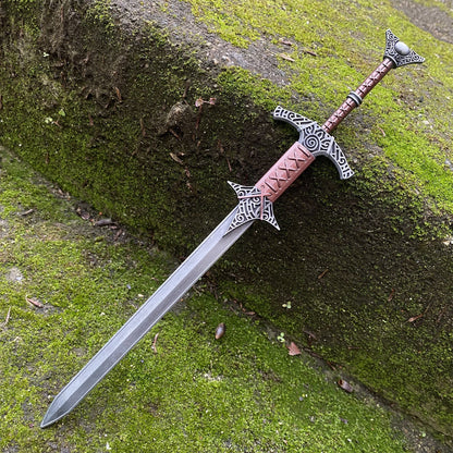 Metal 1:6 Steel Greatsword Display Art