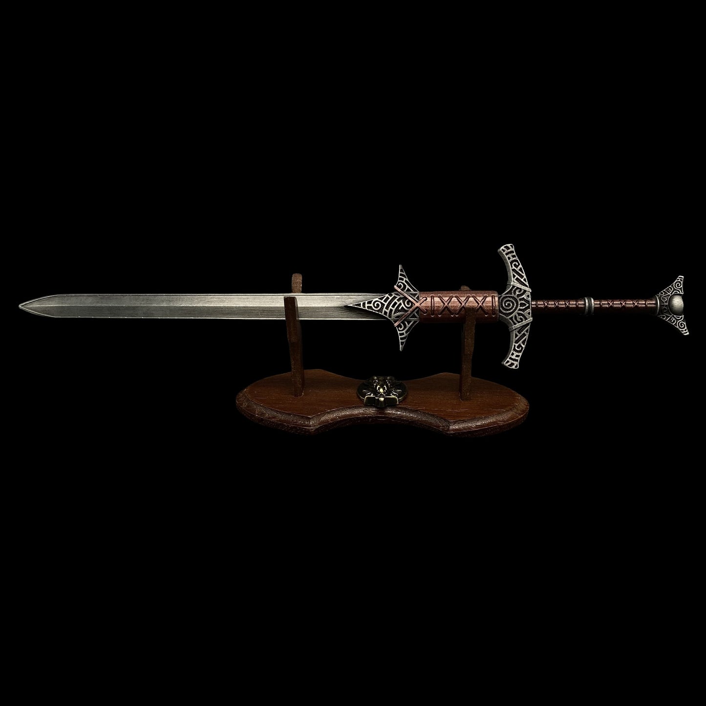 Metal 1:6 Steel Greatsword Display Art