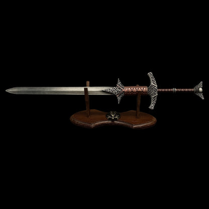 Metal 1:6 Steel Greatsword Display Art