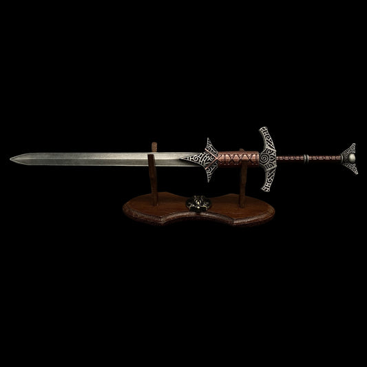 Metal 1:6 Steel Greatsword Display Art