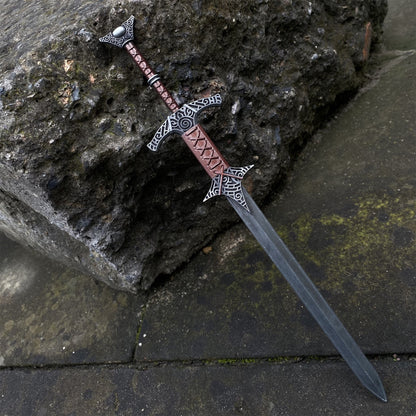 Metal 1:6 Steel Greatsword Display Art