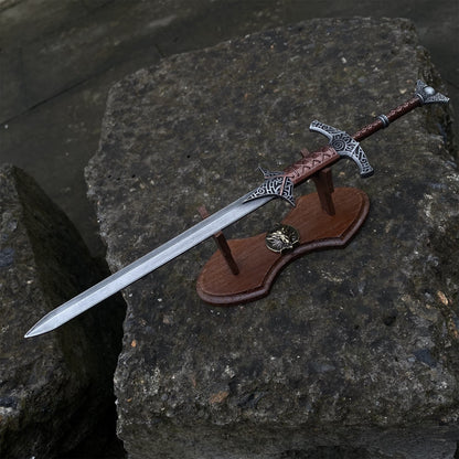 Metal 1:6 Steel Greatsword Display Art