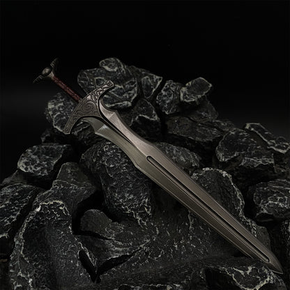 Metal One-Sixth Skyforged Steel Sword Blunt Blade Display Fan Art