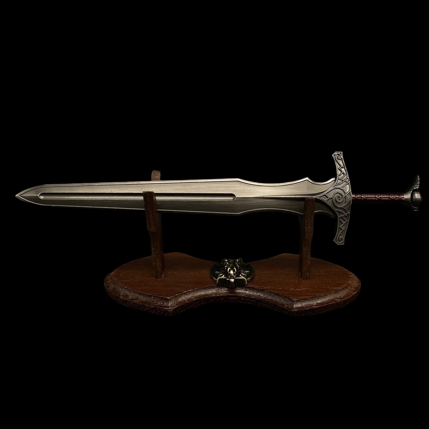 Metal One-Sixth Skyforged Steel Sword Blunt Blade Display Fan Art