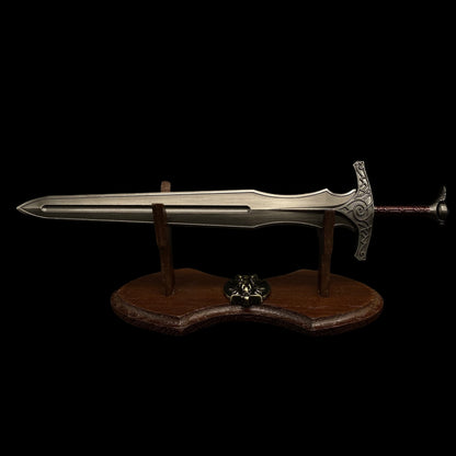 Metal One-Sixth Skyforged Steel Sword Blunt Blade Display Fan Art