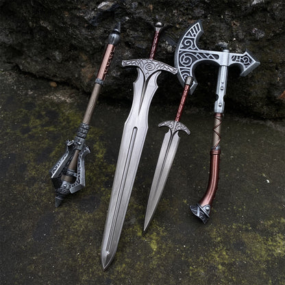 Metal One-Sixth Skyrim Steel Sword Skyforged Axe Steel Mace Steel Dagger